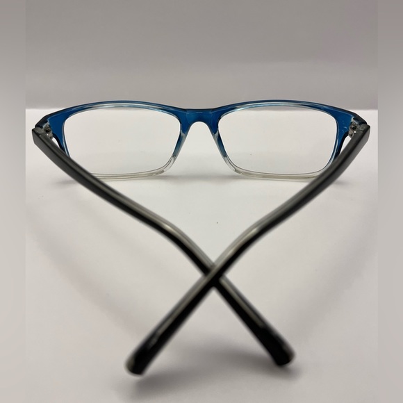 Affordable Eyewear-Pablo Zanetti Mod:PZ1349 55-18-136 Aqua Blue Fade & Blk Frame - Picture 13 of 14
